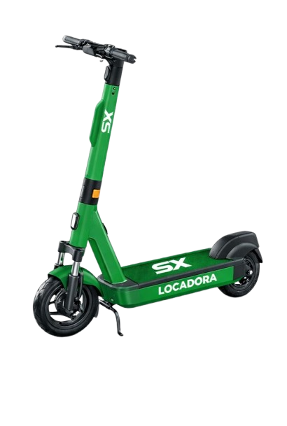Patinete persolanizado com a logo da SX